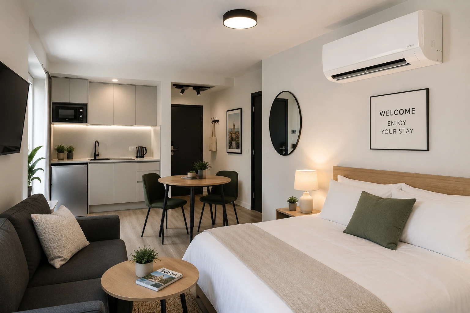 Климатик за Airbnb апартамент: Как да изберете практичен модел