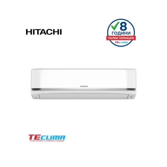 Хиперинверторен климатик Hitachi RAK-XJ35RHAE/ RAC-XJ35WHAE airHome 800 WiFi, 12 000 BTU, Клас А+++