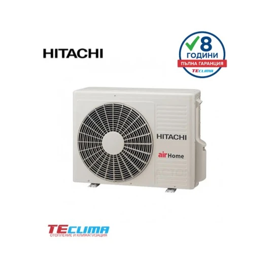 Хиперинверторен климатик Hitachi RAK-XJ35RHAE/ RAC-XJ35WHAE airHome 800 WiFi, 12 000 BTU, Клас А+++