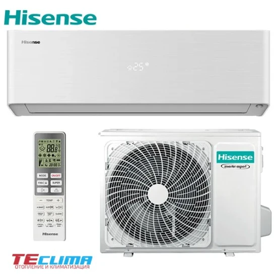 Хиперинверторен климатик Hisense Energy Pro X White QH35XV3AG, 12 000 BTU, Клас А+++