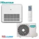 Подов климатик Hisense Super Inverter AKT40UR4RK8, 14 000 BTU, Клас А++