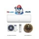 Инверторен климатик Aux ASW-H09B5C4/ AS-H09B5C4 JOR HEAT BELT, 9 000 BTU, Клас А++