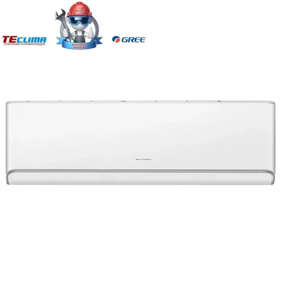 Инверторен климатик Gree Airy GWH09AVCXB-K6DNA1B-I / GWH09AVCXB-K6DNA1B-O, 9 000 BTU, Клас А+++