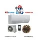 Хиперинверторен климатик Hitachi RAK35PSE-S/ RAC35WSE Silver Shirokuma, 12 000 BTU, Клас А+++