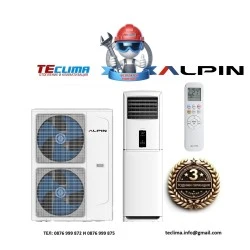 Трифазен колонен климатик Alpin ASF-150AG8I/ ASF-150AG8O, 52 000 BTU, Клас А++